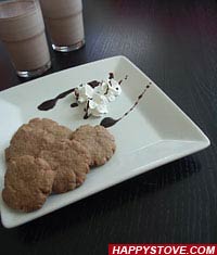 Chocolate Shortbread Cookies - By happystove.com