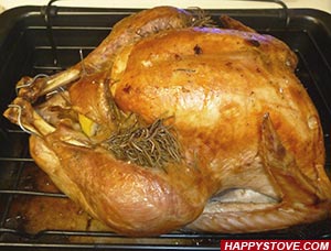 Roast Stuffed Turkey - By happystove.com