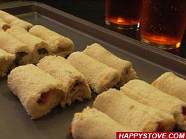 Peanut Butter Tramezzini Rolls - By happystove.com